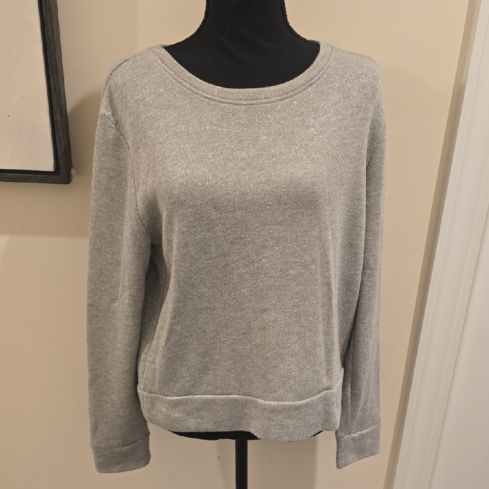 Sparkly Women's Gray Sweater